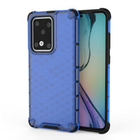 Samsung Galaxy S20 Ultra Shockproof Honeycomb Protective Rear Cover - Blue - Noco