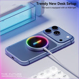 Essager WC17 RGB Magnetic Charging Pad – 15W Fast Charge for iPhone & Android - Essager