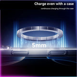 Essager WC17 RGB Magnetic Charging Pad – 15W Fast Charge for iPhone & Android - Essager
