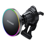 Essager ZJ31 15W Magnetic Car Wireless Charger – RGB Breathing Light & Fast Charge - Essager