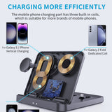F16A Fold/Flip/Normal Phone 15W Wireless Charging Station Watch and Pods - Noco