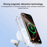 Yeside DS31 15W 3-in-1 Magnetic Wireless Charging Station RGB LED - Yesido