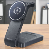 Yeside S26 15W 3-in-1 Magnetic Wireless Charging Station Phone/Watch/Pods - Yesido