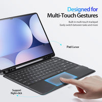 Samsung Galaxy Tab S10 Ultra / S9 Ultra / S8 Ultra Dux Ducis DK Detachable BT Keyboard Cover Touchpad - Dux Ducis
