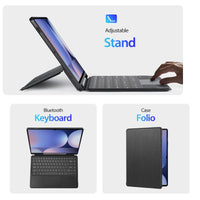Samsung Galaxy Tab S10 Ultra / S9 Ultra / S8 Ultra Dux Ducis DK Detachable BT Keyboard Cover Touchpad - Dux Ducis