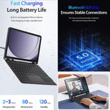 Samsung Galaxy Tab A9 + Dux Ducis Detachable Bluetooth Keyboard Cover - Noco