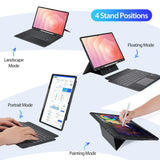 Samsung Galaxy Tab S11 Ultra Dux Ducis DK Detachable Bluetooth Backlit Keyboard Cover - Noco
