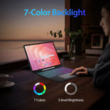 Samsung Galaxy Tab S11 Ultra Dux Ducis DK Detachable Bluetooth Backlit Keyboard Cover - Noco