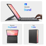 Samsung Galaxy Tab S11 Ultra Dux Ducis DK Detachable Bluetooth Backlit Keyboard Cover - Noco