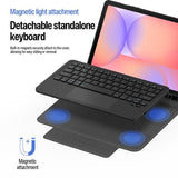 Samsung Galaxy Tab S10 FE / S10 Lite / S9 FE / S9 Dux Ducis YK Series Wireless Keyboard Case - Dux Ducis