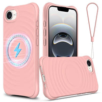 Apple iPhone 16e Liquid Silicone Magsafe Bumper Cover - Pink - Noco