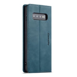 Samsung Galaxy S10 CaseMe 013 Wallet Flip Cover with Magnetic Closing Card Slots - Cover CaseMe