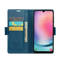 Samsung Galaxy A24 4G CaseMe 023 Wallet Flip Cover RFID Protection Card Holder - Cover Noco