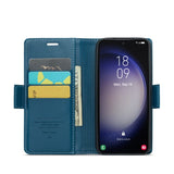 Samsung Galaxy S24+ CaseMe 023 Wallet Flip Cover RFID Protection Card Holder - Cover Noco