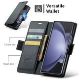 Samsung Galaxy Z Fold 5 CaseMe 023 Wallet Flip Cover RFID Protection Card Holder - Cover Noco