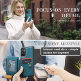 Samsung Galaxy A34 CaseMe C20 Rear Wallet Cover Card Slots RFID Blocking - Cover CaseMe