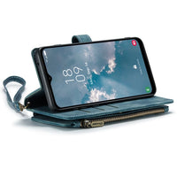 Samsung Galaxy A14 CaseMe C30 Multifunction Wallet Zip Pocket 7 Card Slots - Cover CaseMe