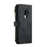 Samsung Galaxy S9+ CaseMe C30 Multifunction Wallet Zip Pocket 7 Card Slots - Cover CaseMe