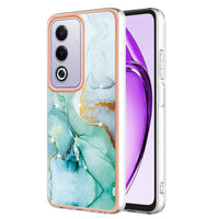 OPPO A80 / A3 PRO Marble Electroplated Rear Cover - Green - Noco