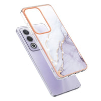 OPPO A80 / A3 PRO Marble Electroplated Rear Cover - Noco