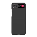 Motorola Moto Razr 40 Macaron Smooth Rigid Cover Black Noco
