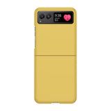 Motorola Moto Razr 40 Macaron Smooth Rigid Cover Yellow Noco