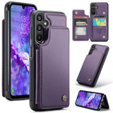 Samsung Galaxy A16 4G CaseMe C22 PU Leather Card Wallet Cover - Purple - CaseMe