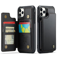 Apple iPhone 11 Pro Max CaseMe C22 PU Leather Card Wallet Cover - CaseMe