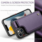 Apple iPhone 13 CaseMe C22 PU Leather Card Wallet Cover - CaseMe