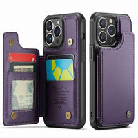 Apple iPhone 13 Pro Max CaseMe C22 PU Leather Card Wallet Cover - CaseMe