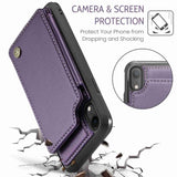 Apple iPhone XR CaseMe C22 PU Leather Card Wallet Cover - CaseMe