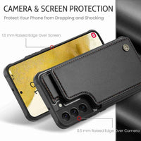 Samsung Galaxy S23 CaseMe C22 PU Leather Card Wallet Cover