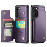 Samsung Galaxy S23+ CaseMe C22 PU Leather Card Wallet Cover