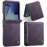 Samsung Galaxy Z Flip8 CaseMe C33 Cover RFID Blocking - Blue - CaseMe