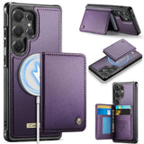 Samsung Galaxy S25 ULTRA CaseMe ME80 Series Detachable Wallet Leather cover - Purple - Noco