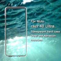 Motorola Moto Razr40 Ultra IMAK Transparent Crystal Cover Clear Imak