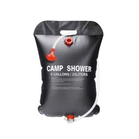 25L Outdoor Solar Camping Shower – Portable Solar-Heated and Easy to Use - NOCO