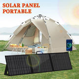 100W Portable 3-Fold Solar Panel Charger IP65 Waterproof for Camping & Hiking - NOCO