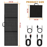 100W Portable 3-Fold Solar Panel Charger IP65 Waterproof for Camping & Hiking - NOCO