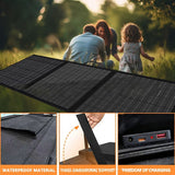 100W Portable 3-Fold Solar Panel Charger IP65 Waterproof for Camping & Hiking - NOCO