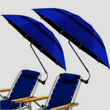 Outdoor Sun Umbrella with Clamp for Fishing and Camping Chairs - Dark Blue - NOCO