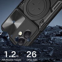 Samsung Galaxy A06 Hybrid Camera Shield Rugged Ring Protective Cover - Noco