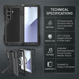 Samsung Galaxy Z Fold8 Ultra RedPepper Metal Armor Rugged Metal Frame Case - RedPepper