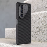 Samsung Galaxy Z Fold 7 - NILLKIN CarboProp Aramid Fiber Case Mag Ring Hinge Cover - Nillkin