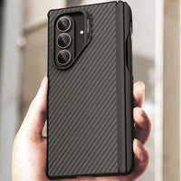 Samsung Galaxy Z Fold 7 - NILLKIN Aramid Fiber Shield Pro Magnetic Case with Stylus - Nillkin