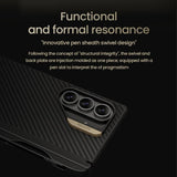 Samsung Galaxy Z Fold 7 - NILLKIN Aramid Fiber Shield Pro Magnetic Case with Stylus - Nillkin