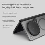 Oppo Find N6 Nillkin Super Frosted Shield Prop Magnetic Case | MagSafe Compatible Cover with Camera Stand - GKK