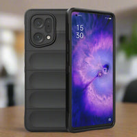 OPPO FIND X5 - Airbag Shock Resistant Cover Built-in airbag technology - Black - Noco