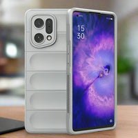 OPPO FIND X5 - Airbag Shock Resistant Cover Built-in airbag technology - Grey - Noco