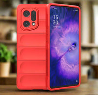 OPPO FIND X5 - Airbag Shock Resistant Cover Built-in airbag technology - Red - Noco